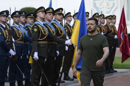 El presidente de Ucrania, Volodimir Zelensky