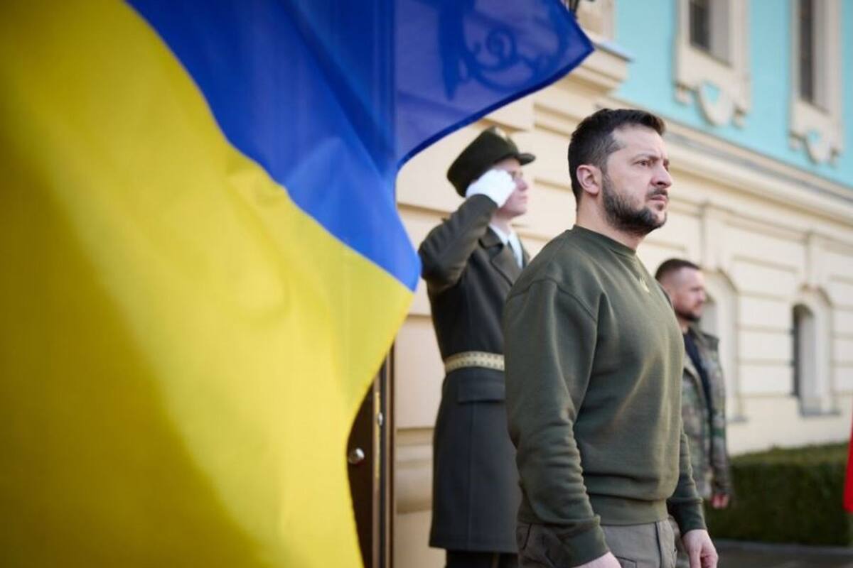 El presidente de Ucrania, Volodimir Zelensky