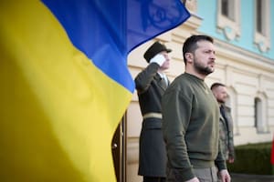 El presidente de Ucrania, Volodimir Zelensky