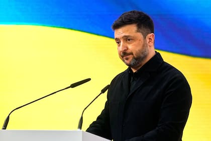 El presidente de Ucrania, Volodymyr Zelenskyy, interviene en la Conferencia de Seguridad de Múnich,