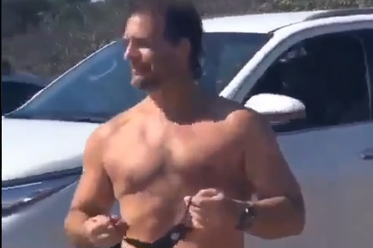 El presidente de Uruguay está con su familia en el balneario La Paloma