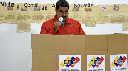 El presidente de Venezuela, Nicolás Maduro
