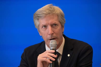 El presidente del Banco Central, Santiago Bausili