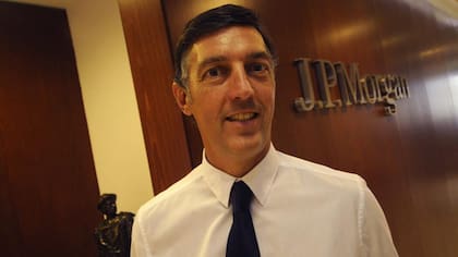 El presidente del banco JP Morgan en la Argentina, Facundo Gómez Minujín