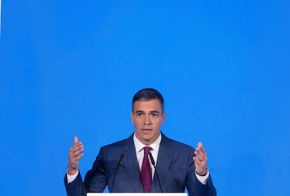 El presidente del Gobierno, Pedro Sánchez