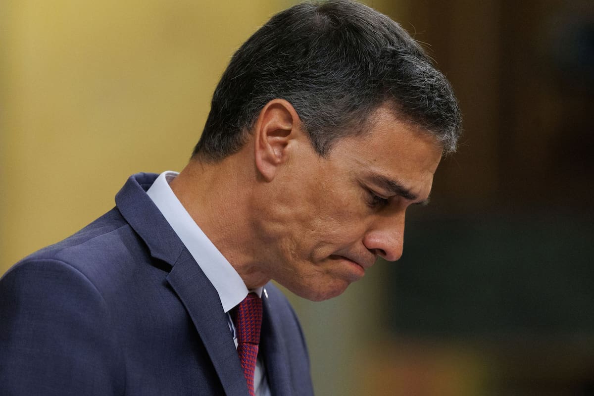 El presidente del Gobierno, Pedro Sánchez