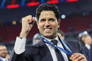 El presidente del PSG, Nasser Al-Khelaifi, varado en Qatar por la guerra con Irán