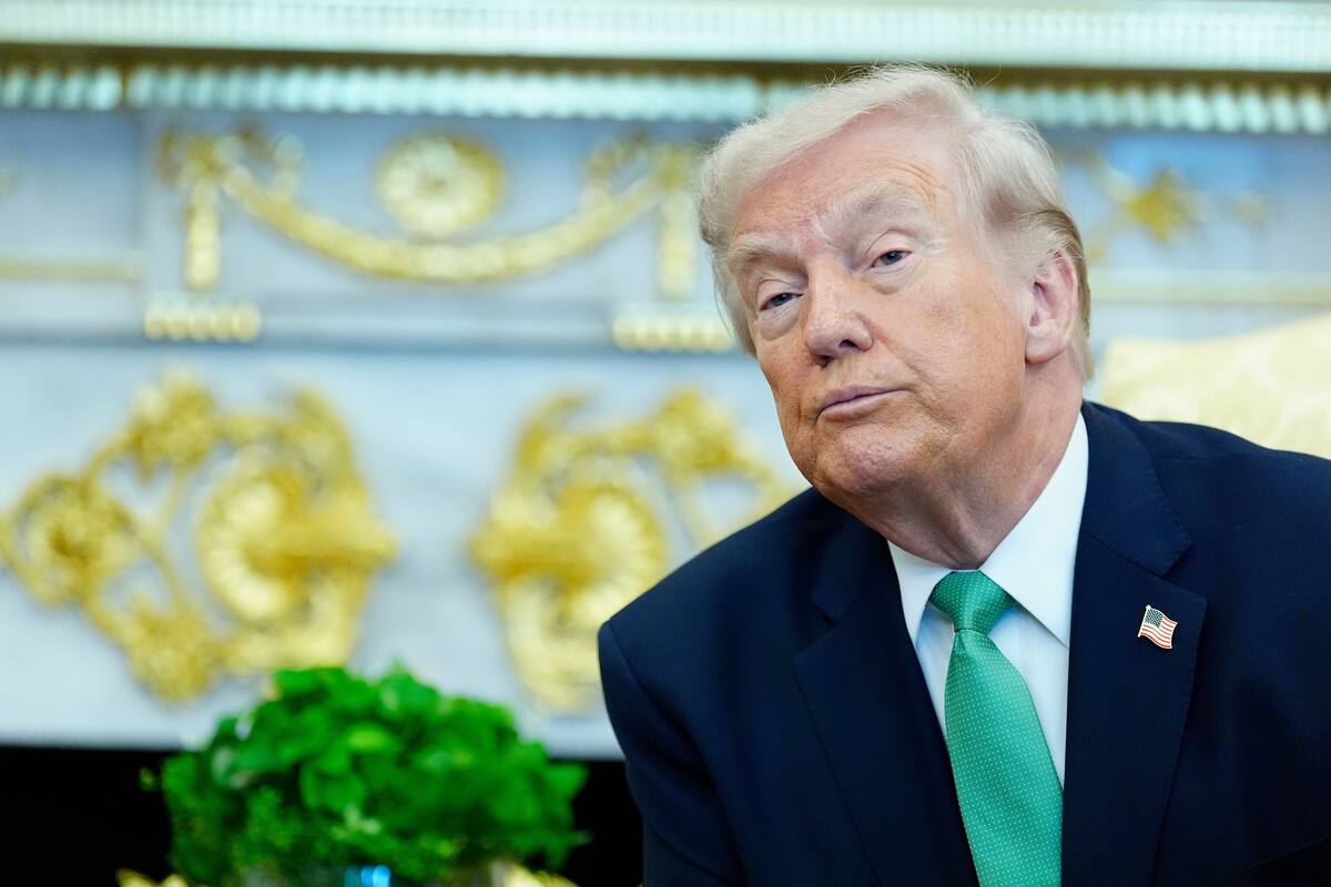 El presidente Donald Trump