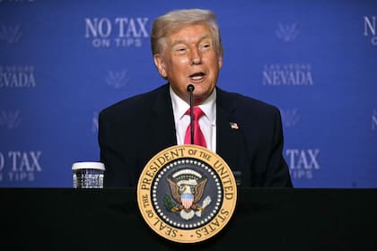 El presidente Donald Trump.
