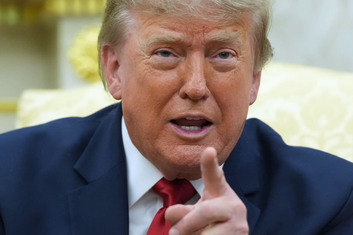 El presidente Donald Trump (Ảnh: Julia Demaree Nikhinson)