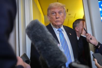 El presidente Donald Trump amenazó al régimen iraní