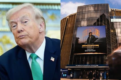El presidente Donald Trump analiza un plan para trasladar el Madison Square Garden