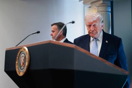 El presidente Donald Trump, en la Casa Blanca.