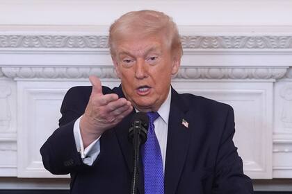 El presidente Donald Trump, en la Casa Blanca.