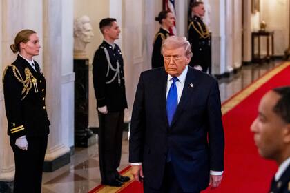 El presidente Donald Trump, en la Casa Blanca.