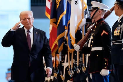 El presidente Donald Trump, en un acto en Washington.