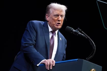 El presidente Donald Trump en un evento en el Museo de la Biblia en Washington el 8 de septiembre del 2025. (AP foto/Evan Vucci)