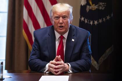 El presidente Donald Trump había anunciado días atrás que consumía una pastilla de Hidroxicloroquina por día para manterse a salvo del Covid-19