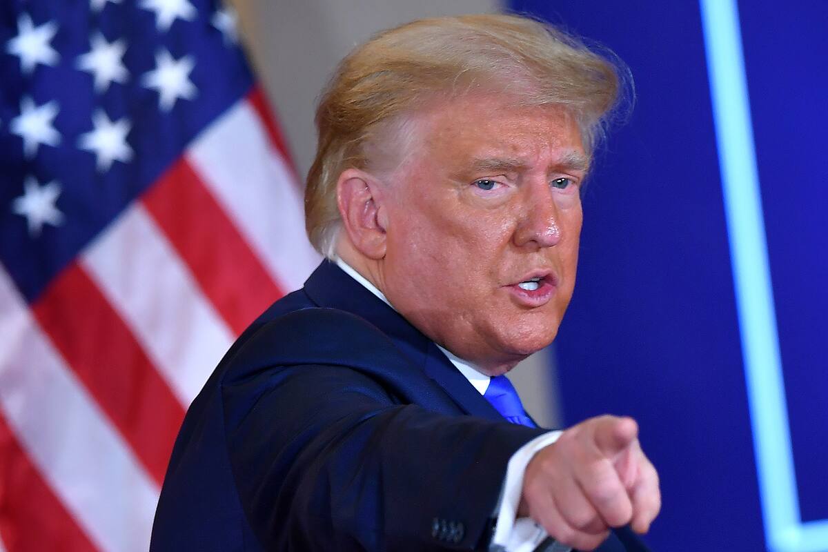 El presidente Donald Trump quiere que la Corte Suprema intervenga en las elecciones de Estados Unidos