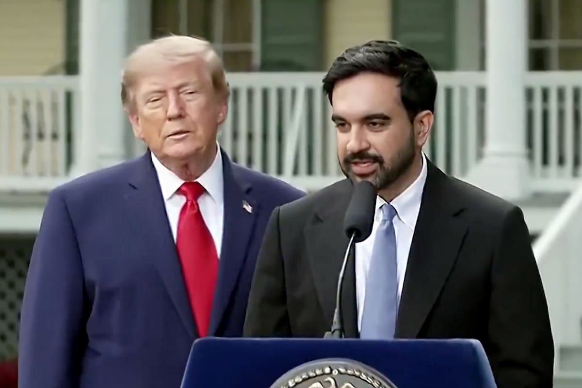 El presidente Donald Trump y el alcalde de Nueva York, Zohran Mamdani, se reunieron este lunes en Gracie Mansion