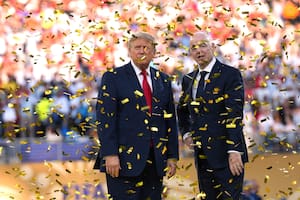 La figura de Trump atravesó el Mundial de principio a fin y culminó en una tensa ceremonia final