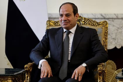 El presidente egipcio Abdel Fattah al-Sisi, en el poder desde 2014