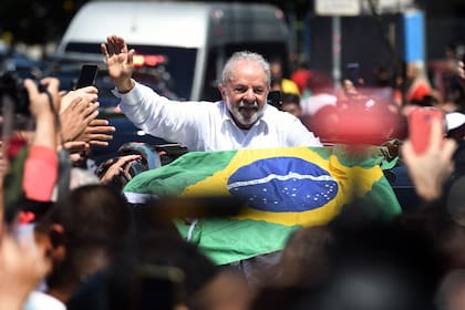 El presidente electo de Brasil Lula da Silva