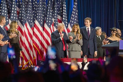 El presidente electo de Estados Unidos, tras su victoria