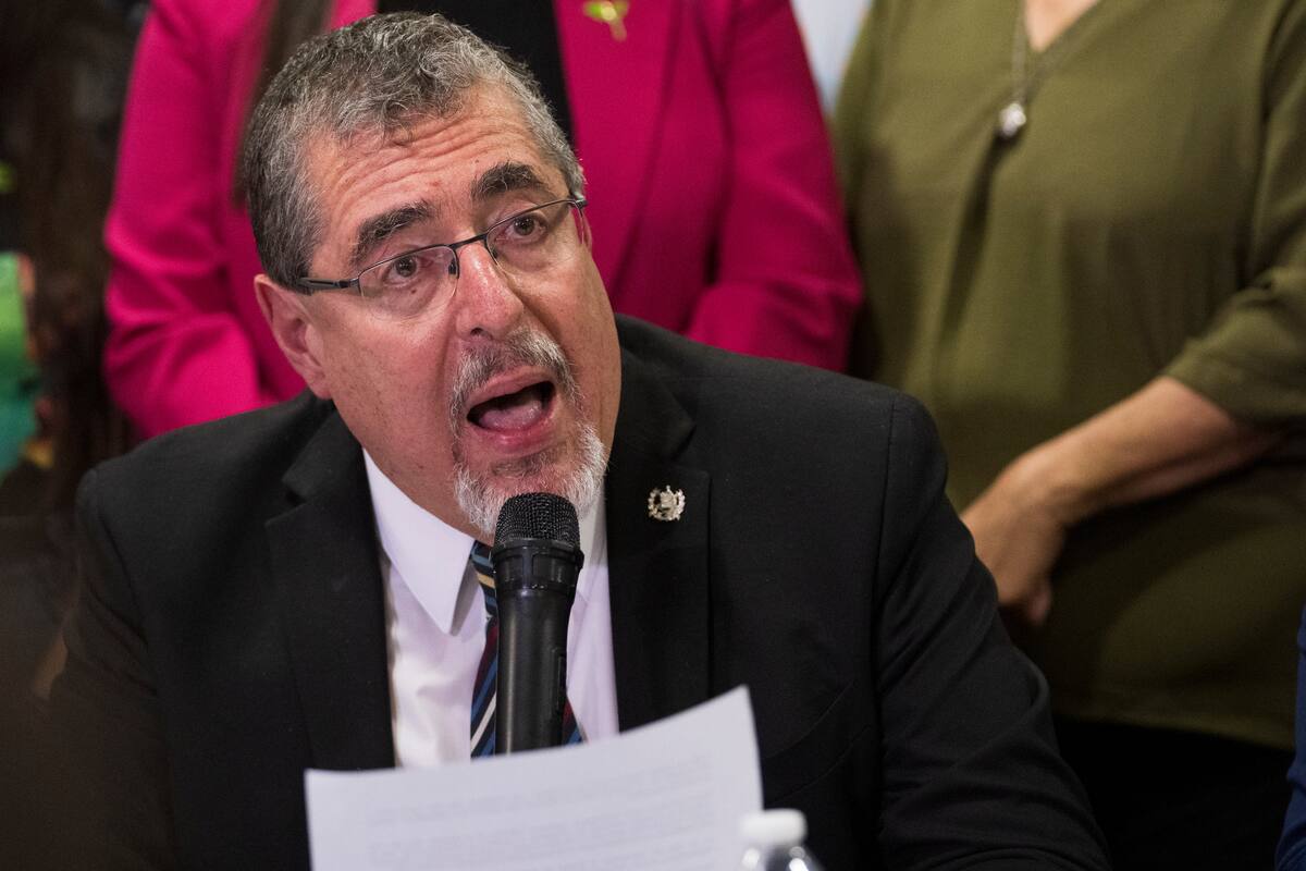 El presidente electo de Guatemala, Bernardo Arévalo