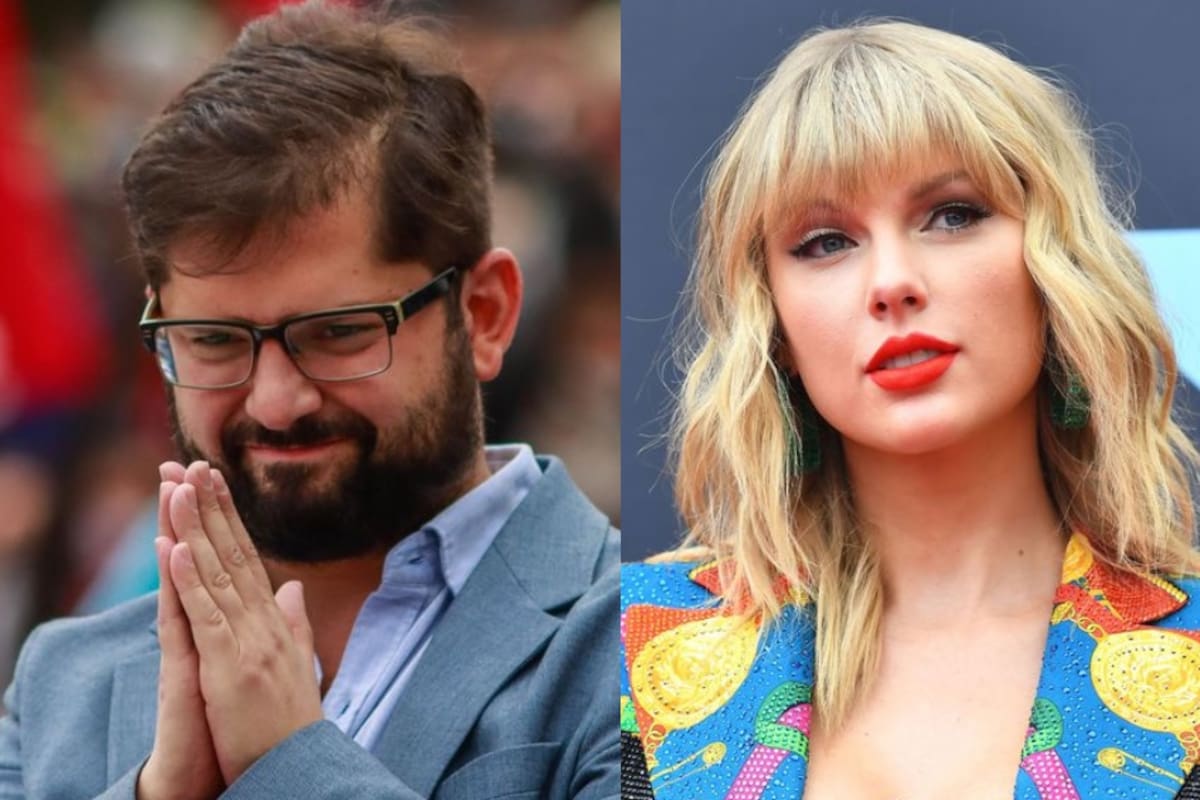 El presidente electo Gabriel Boric defendió a Taylor Swift en un debate por autoría de sus canciones.