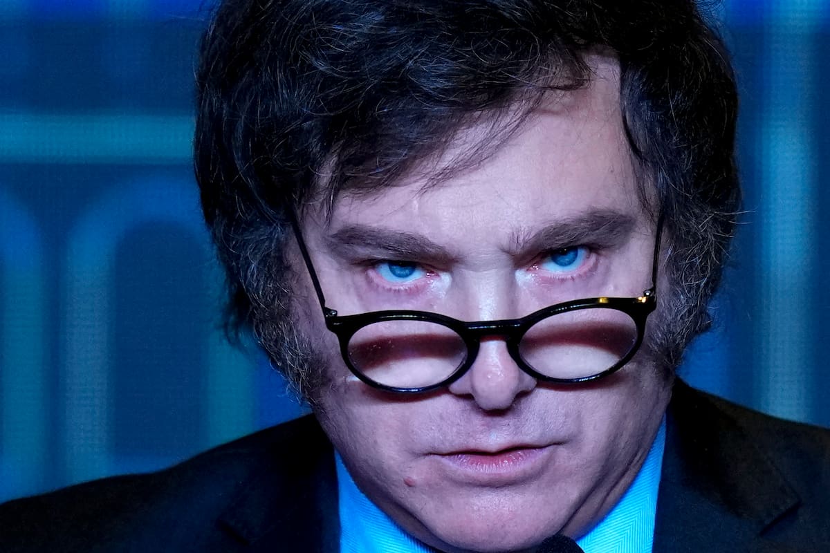 El presidente electo Javier Milei