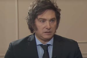 El presidente electo Javier Milei durante su paso por La Cornisa (LN+)