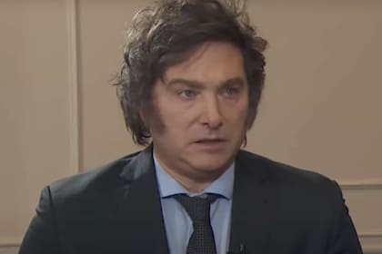 El presidente electo Javier Milei durante su paso por La Cornisa (LN+)