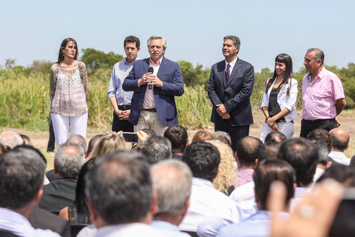 El Presidente eligió al gobernador de Chaco para mostrarse en el interior