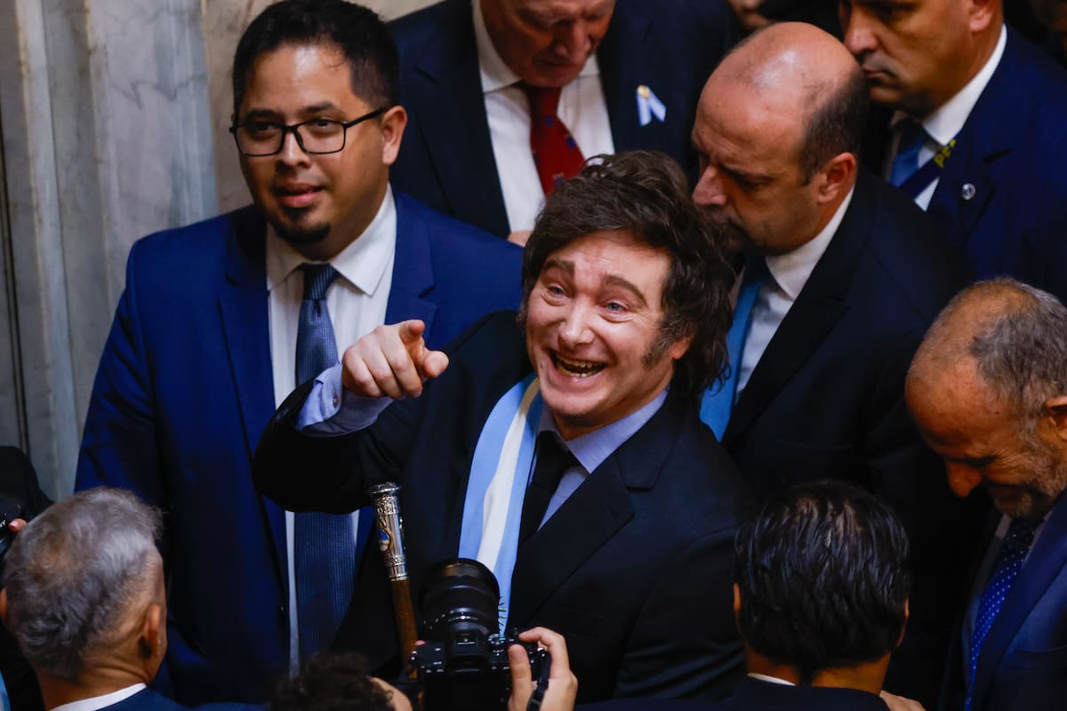 El Presidente, en la apertura de la Asamblea Legislativa el sábado pasado