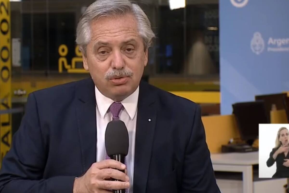 El presidente en un acto lanzamiento de Créditos Casa Propia