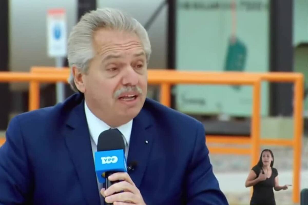 El presidente encabezo el acto del anuncio de la construcción del gasoducto Néstor Kirchner