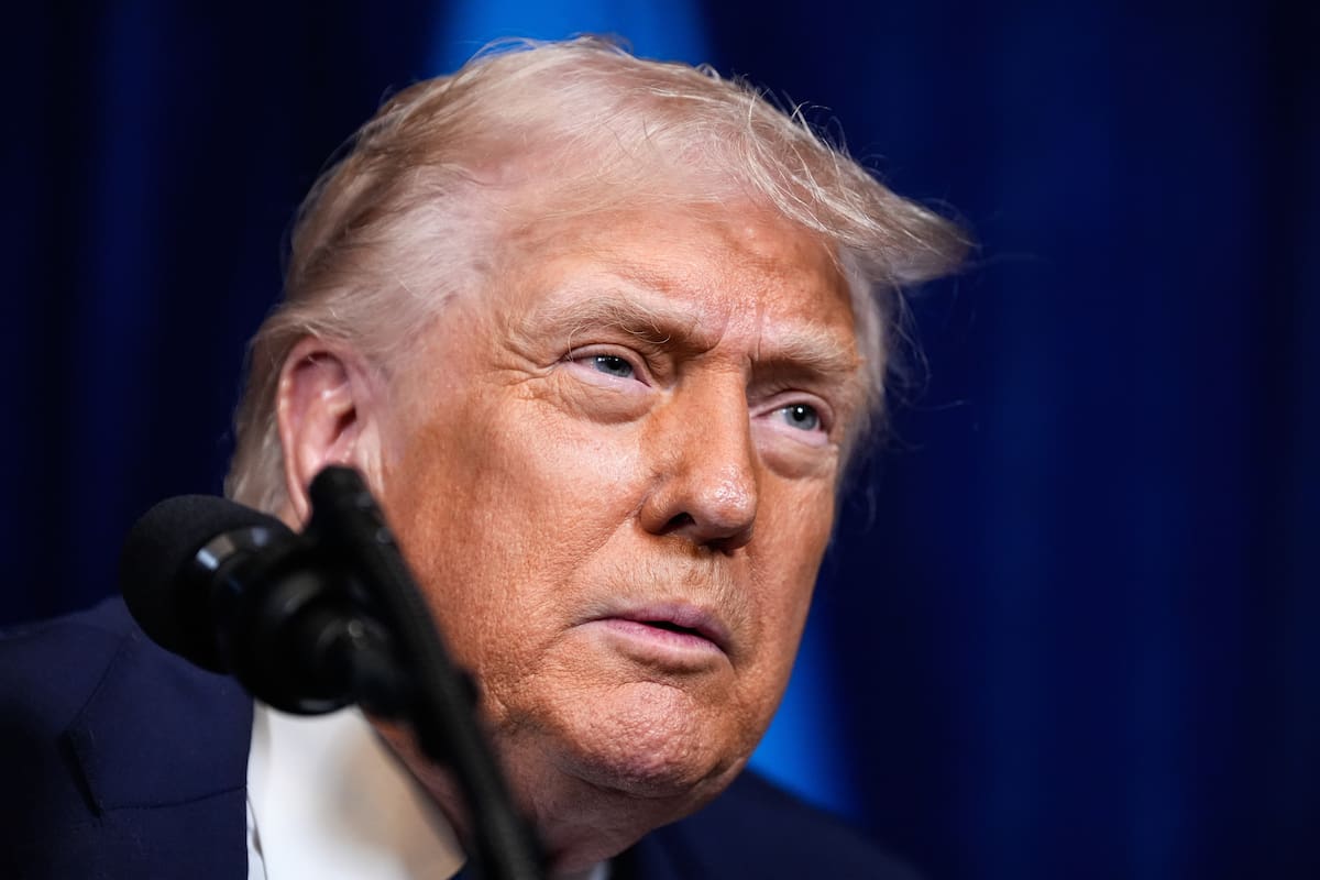 El presidente estadounidense Donald Trump