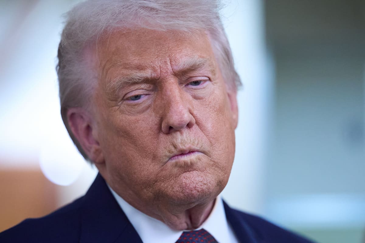 El presidente estadounidense, Donald Trump