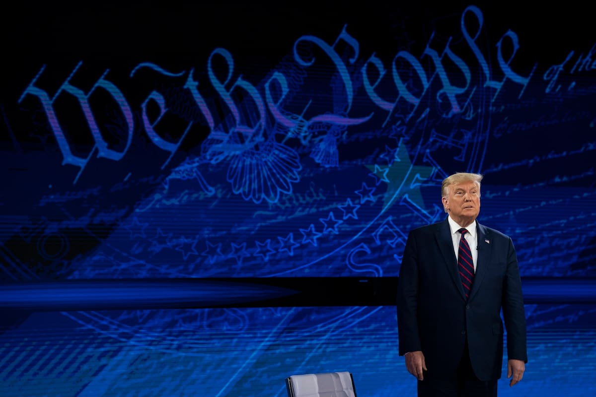 El presidente estadounidense, Donald Trump