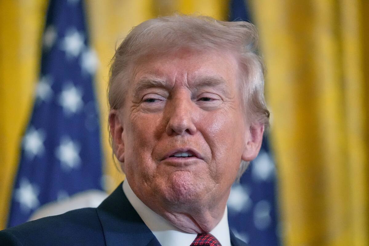 El presidente estadounidense Donald Trump