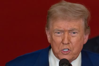 El presidente estadounidense Donald Trump en la Casa Blanca en Washington el 21 de junio del 2025 (Carlos Barria/Pool via AP)