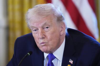 El presidente estadounidense Donald Trump en un evento en la Casa Blanca en Washington el 9 de enero del 2026. (AP foto/Alex Brandon)