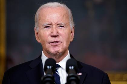 El presidente estadounidense Joe Biden se refirió a la crisis migratoria en la frontera con México