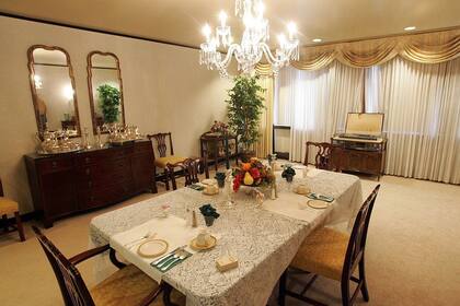 El presidente estadounidense pasa sus días en un hospital militar