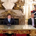 El tono que le quiso imprimir Milei, ensayo con Caputo y puesta en escena contra la “alta política”