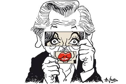 El presidente Fernández y la vicepresidenta Kirchner