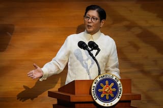 Presidente filipino lanza crítica velada a China en discurso a la NACION