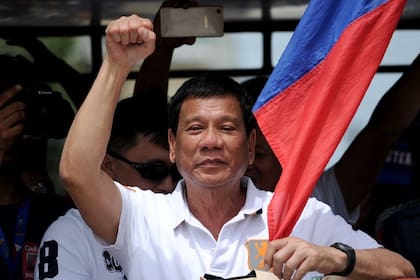 El presidente filipino, Rodrigo Duterte