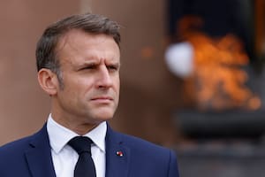 El presidente francés, Emmanuel Macron